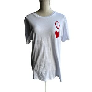 Make Market Queen White Short Sleeve Tee Shirt